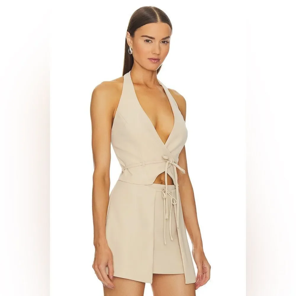 NWT Lovers & Friends Abbey Top in Nude Neutral